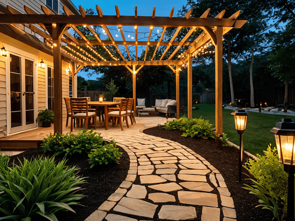 Transform Your Yard outdoor lighting