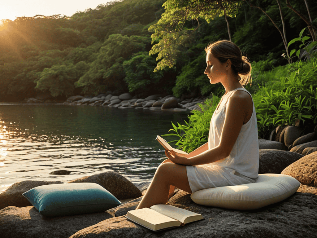 Embracing a Balanced Lifestyle naturally outdoors