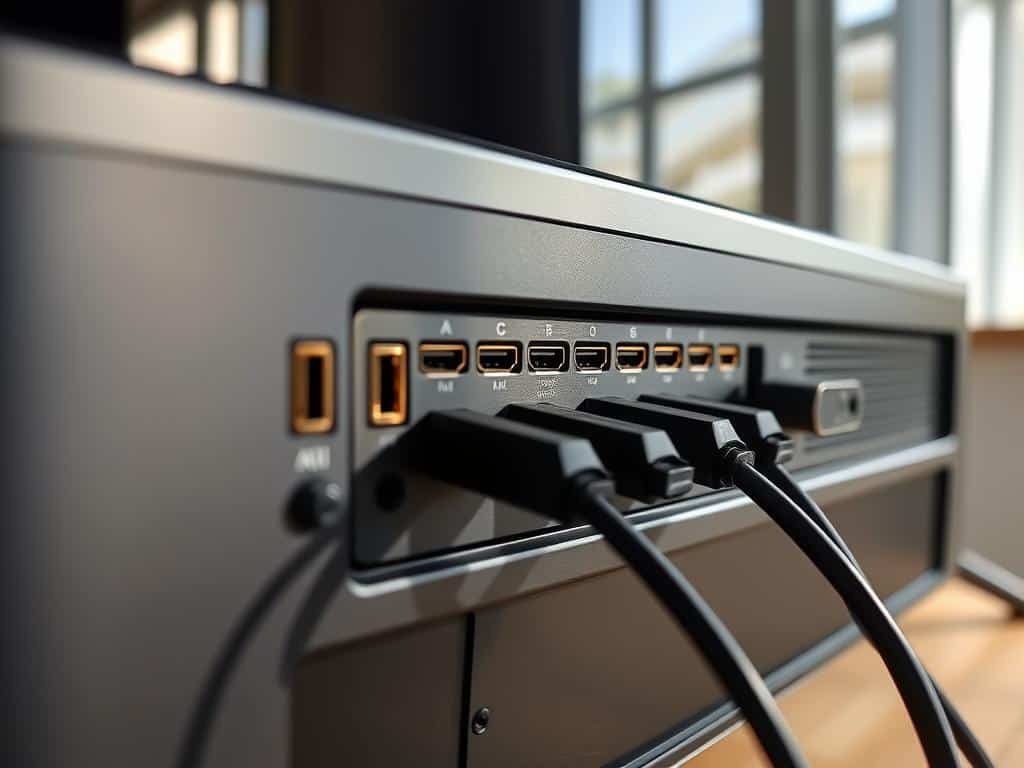 HDMI connections for Smart TV setup