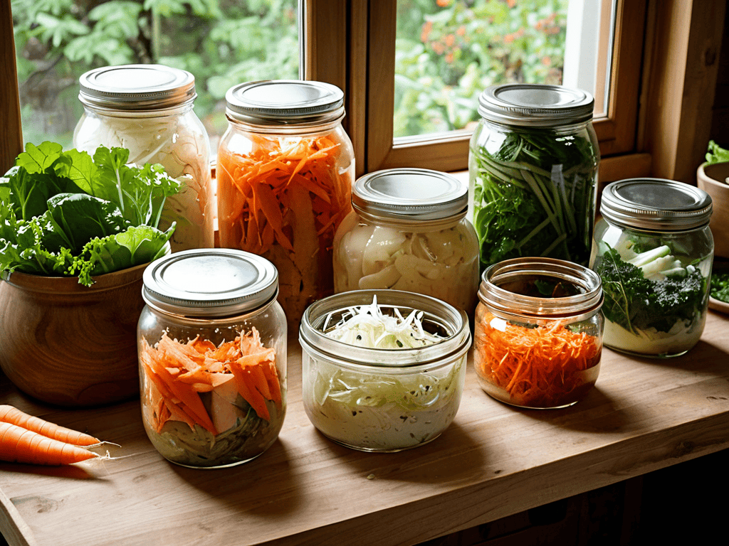 Fermenting Vegetables at Home Easily