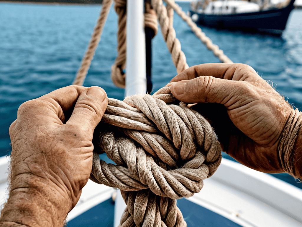 Knot Tying Essentials for sailing