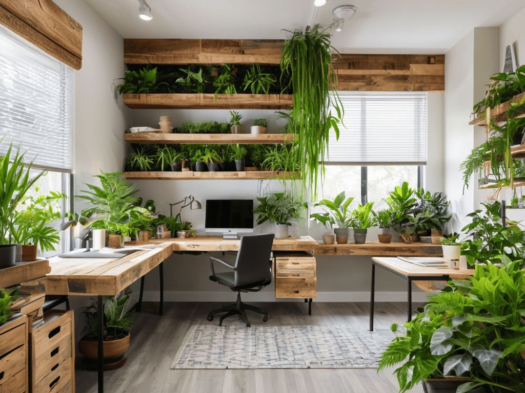 Bio Aesthetic Workspace Interior