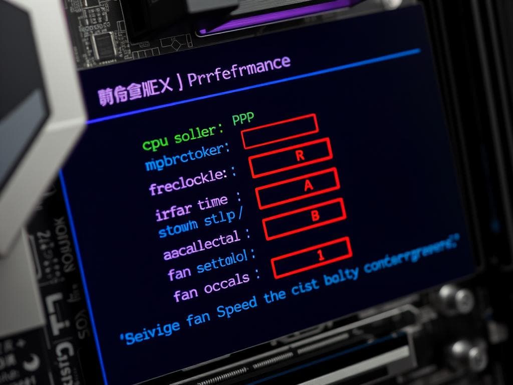 BIOS settings for performance boost