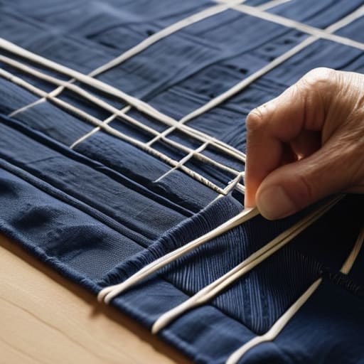 Marking Fabric for Sashiko Mapping Your Creative Adventure
