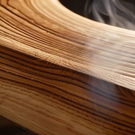 Plastic Timber: Hard-wood Steam Bending Kinetics 2 Navigating the Dance of Viscoelasticity in Timber Bending