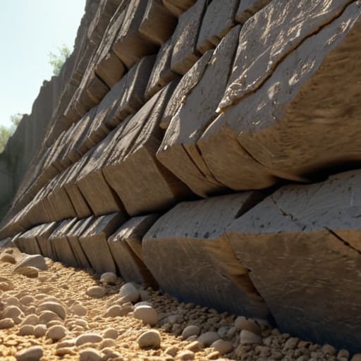 The Final Line of Defense masonry wall.